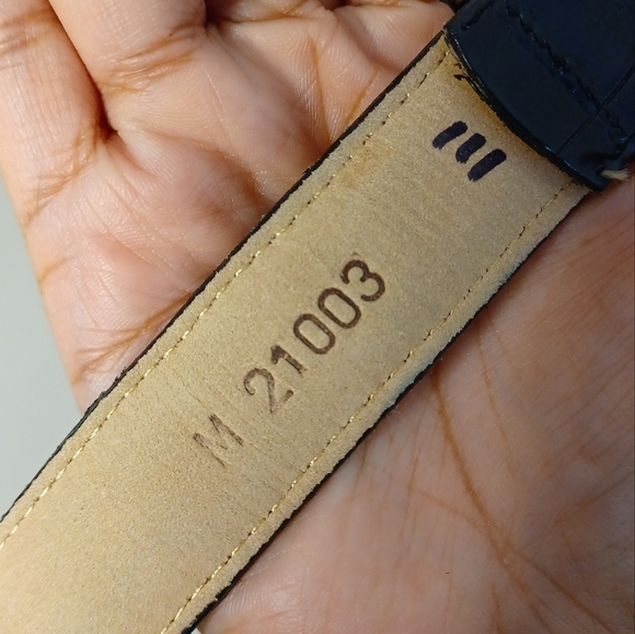 Brighton Museum Collection Brass Buckle Leather Belt - Picture 10 of 13